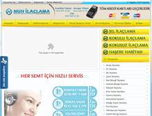 Tablet Screenshot of nuhbocekilaclama.com